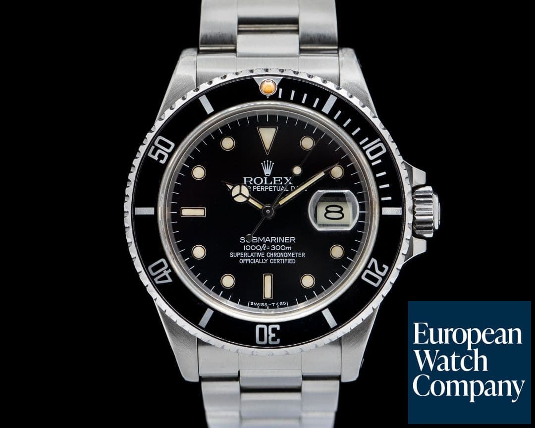 Image of Rolex Submariner 16800 SS  Circa 1985