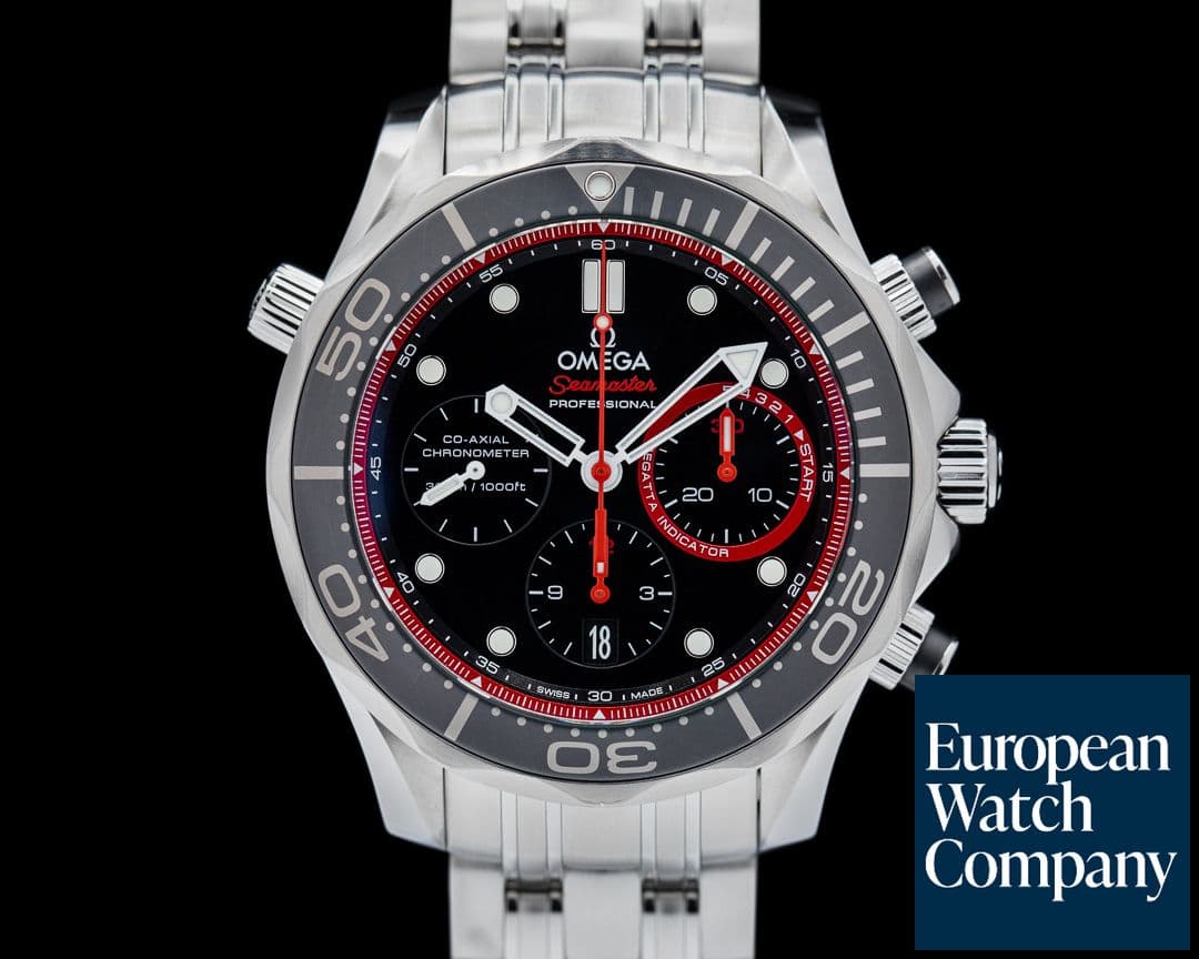 Image of Omega Seamaster Americas Cup Emirates Chronograph SS 44MM