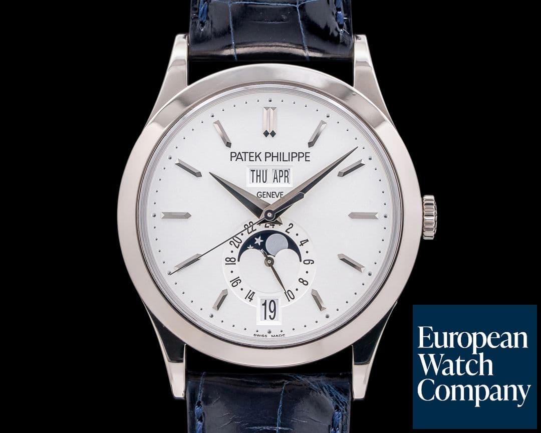 Image of Patek Philippe Annual Calendar 5396G 18k White Gold Silver Dial