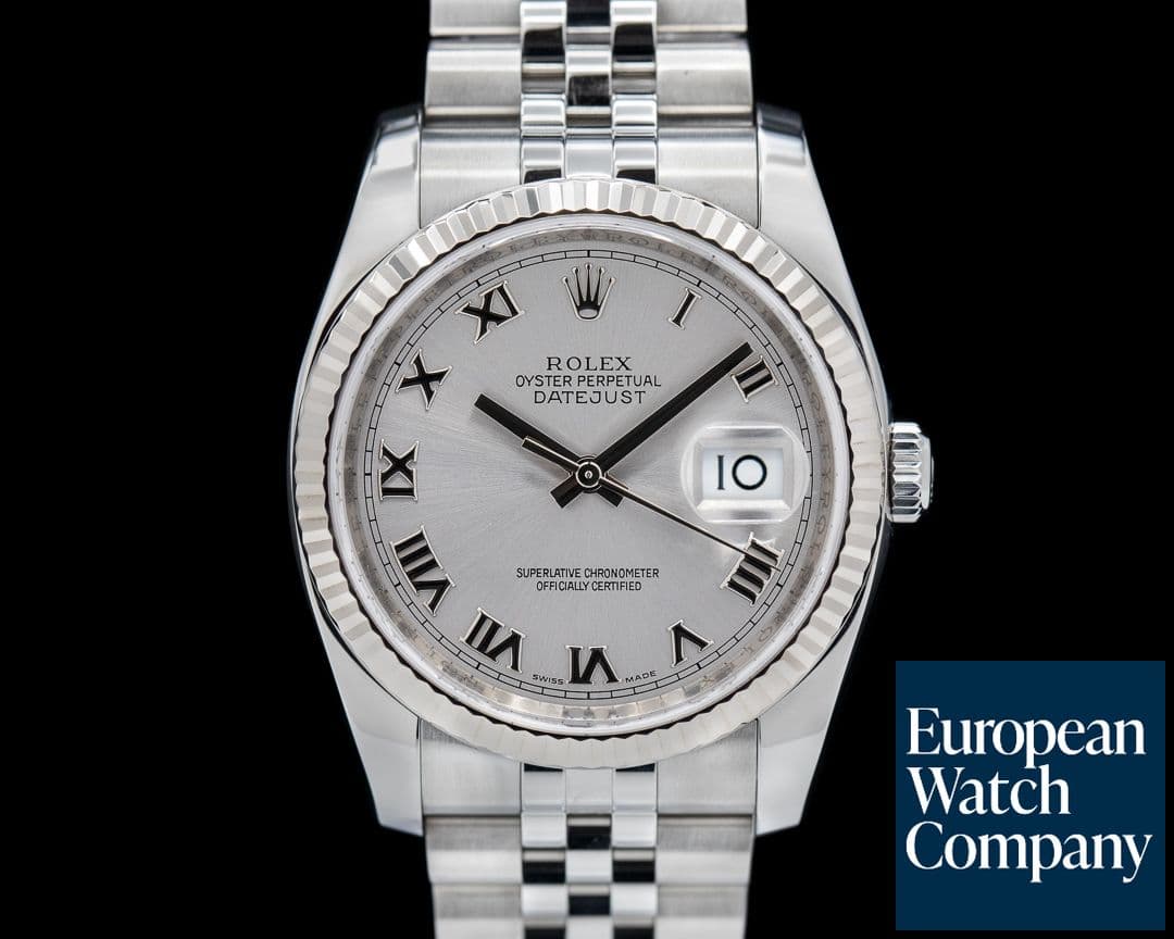 Image of Rolex Datejust SS Jubilee Silver Roman Dial