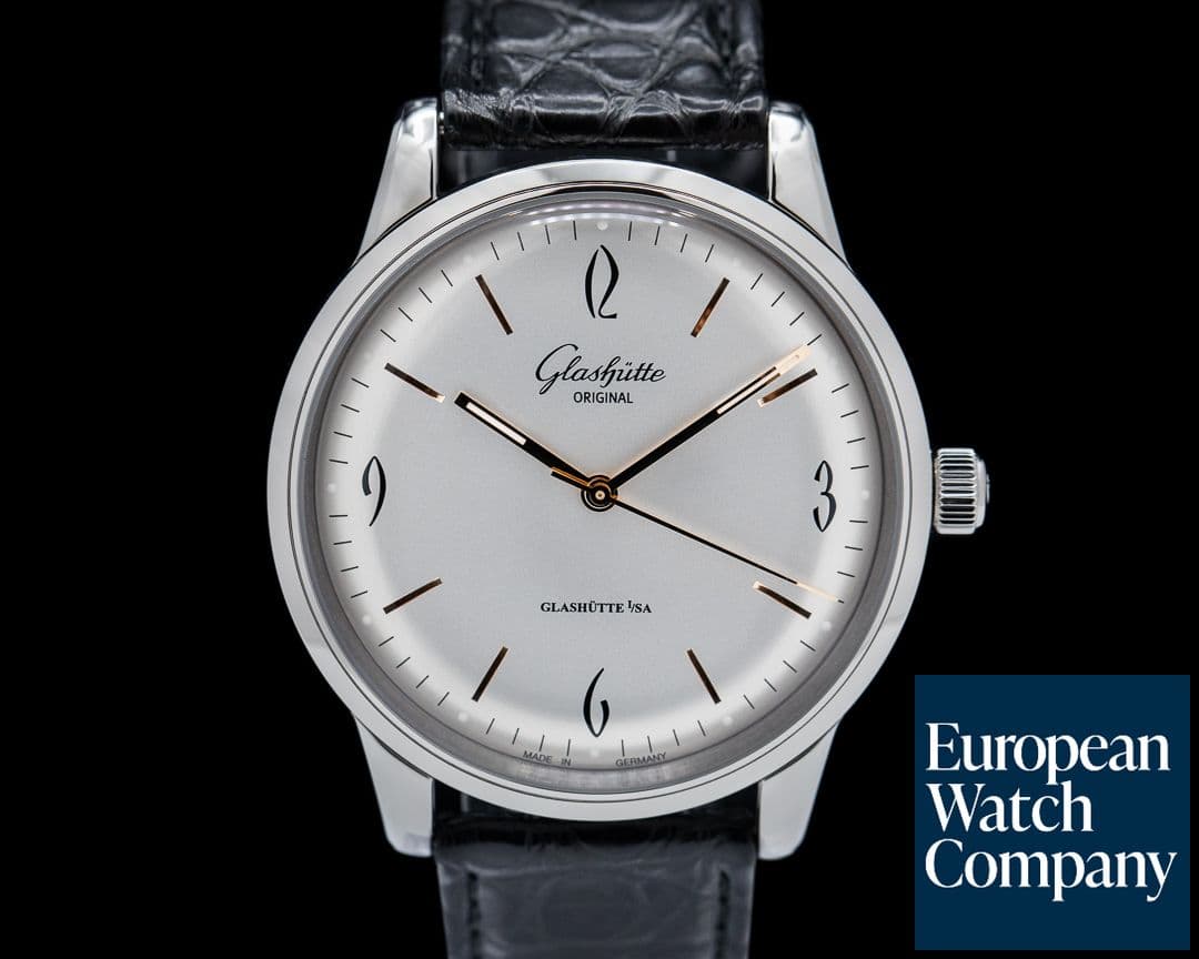 Image of Glashutte Original Senator Sixties SS Automatic Silver Dial