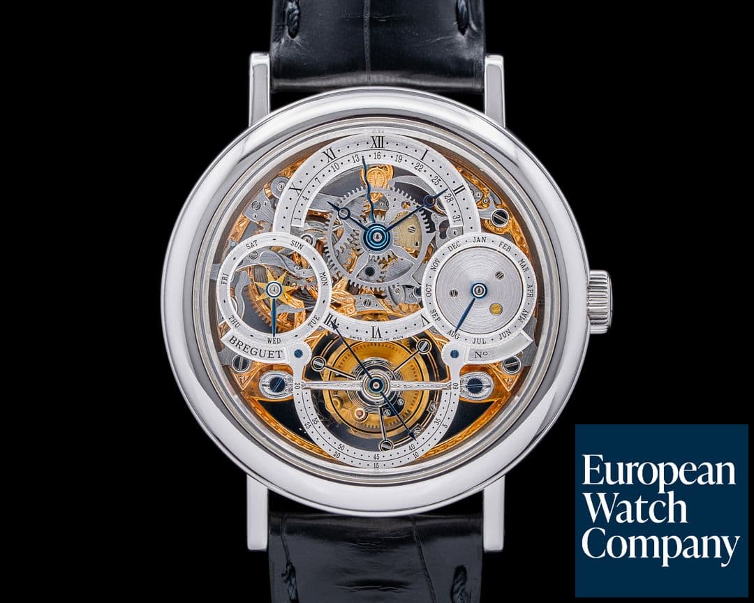 Image of Breguet Tourbillon Perpetual Calendar Skeleton Platinum Manual Wind 40MM