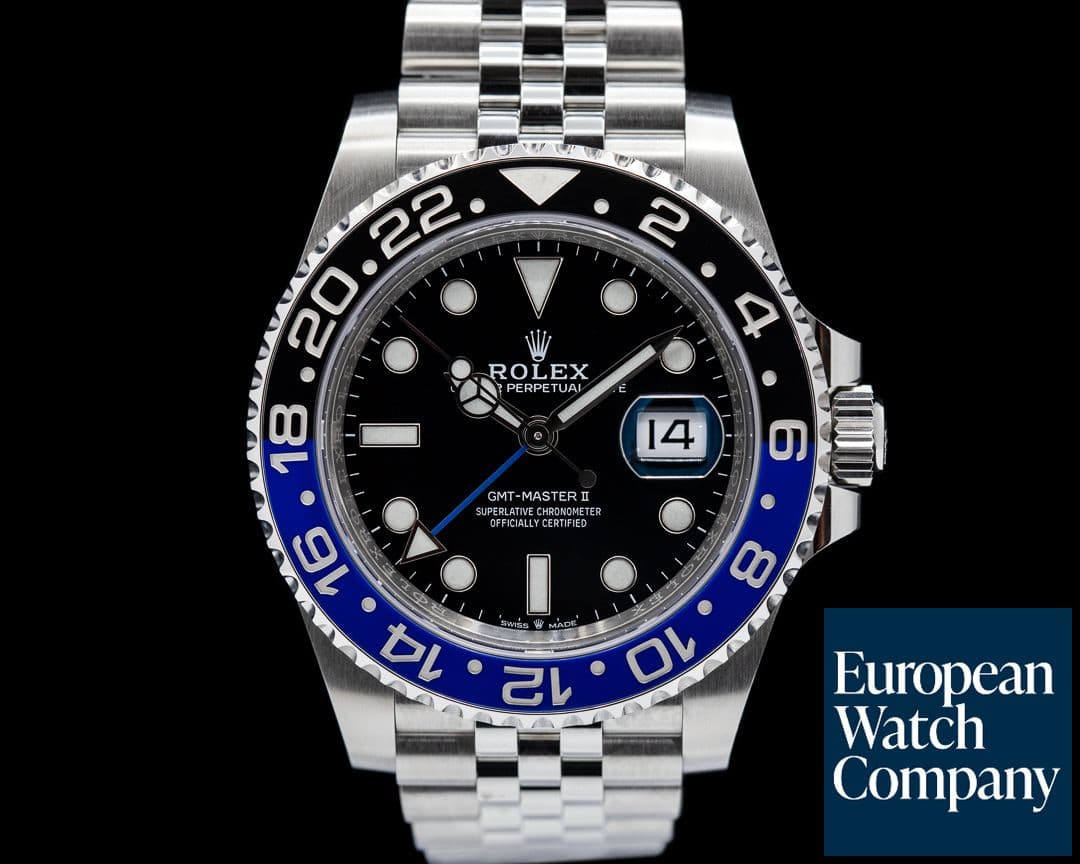 Image of Rolex GMT Master II 126710BLNR Ceramic "Batman" SS / Jubilee 