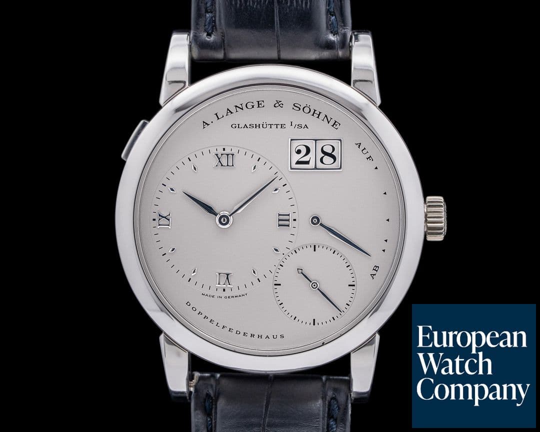 Image of A. Lange and Sohne Lange 1 101.025 Platinum "STEALTH" Silver Dial 2002
