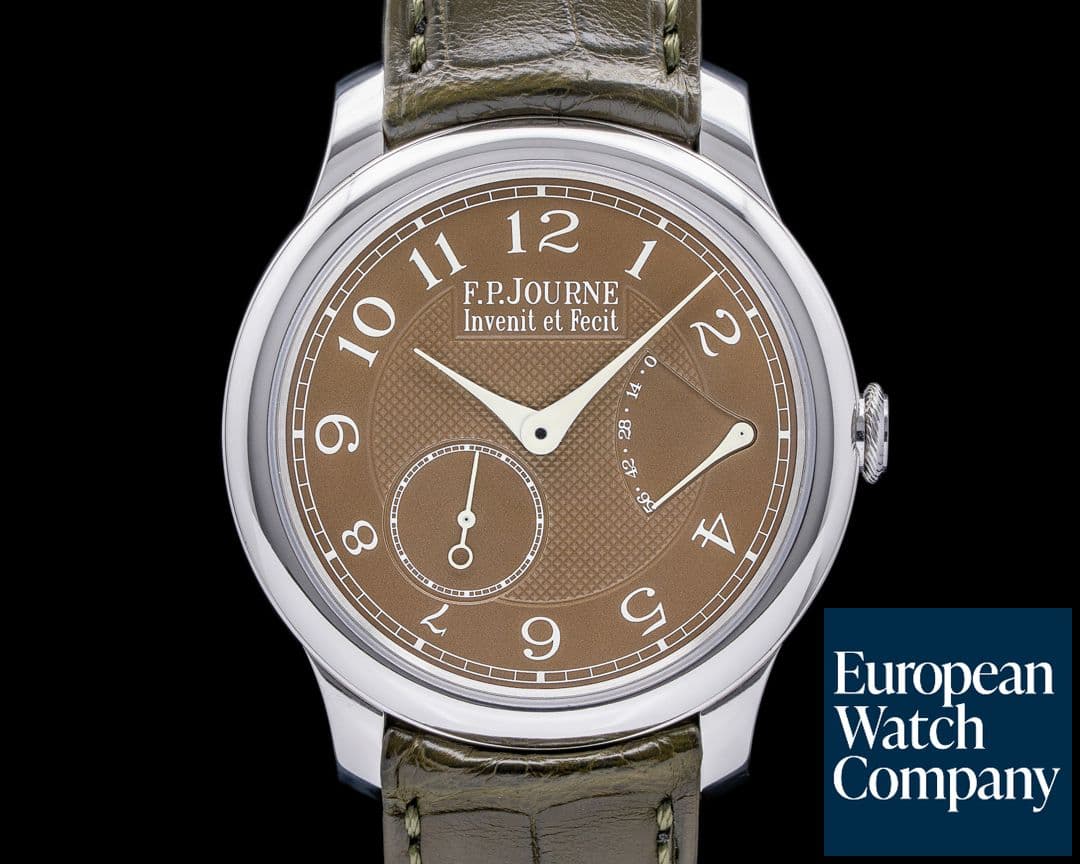 Image of F. P. Journe Chronometre Souverain Havana Platinum