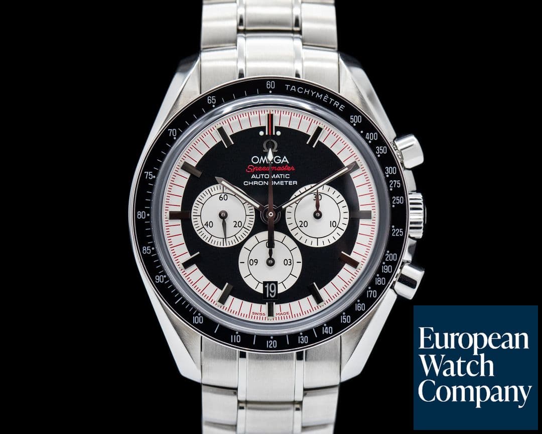 Image of Omega Speedmaster Michael Schumacher "The Legend" Black Dial