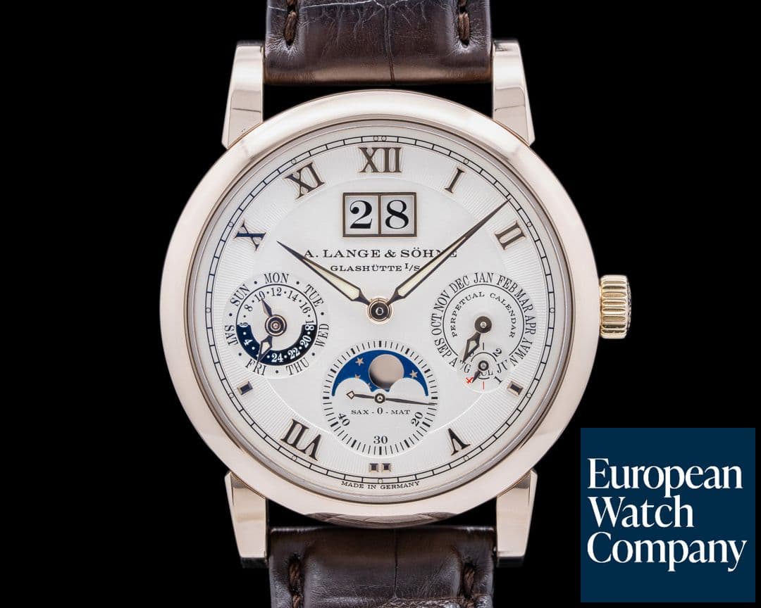 Image of A. Lange and Sohne Langematik Perpetual Calendar HONEY GOLD Limited Edition