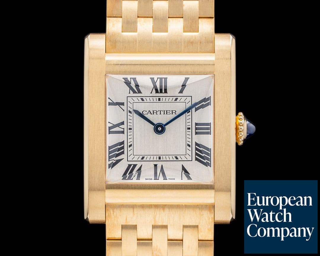 Image of Cartier Privee Collection Tank Normale WGTA0110 18k YG / Bracelet UNWORN