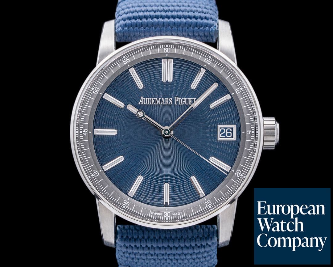 Image of Audemars Piguet Code 11.59 Automatic Stainless Steel Blue Dial