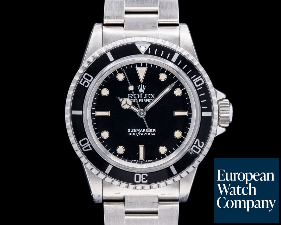 Image of Rolex 5513 Submariner Gloss Dial c. 1989