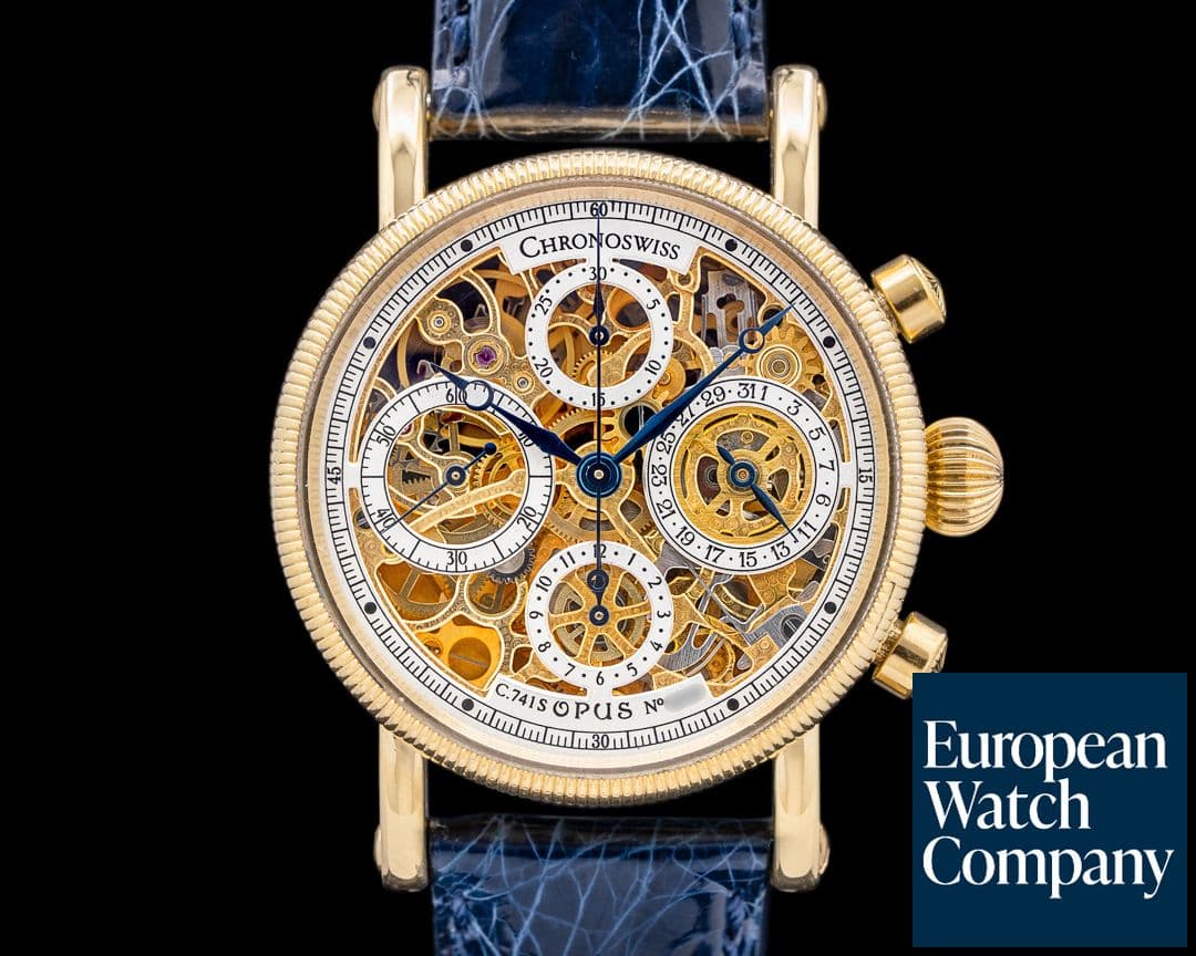 Image of Chronoswiss Opus Chronograph Skeleton 18K YG