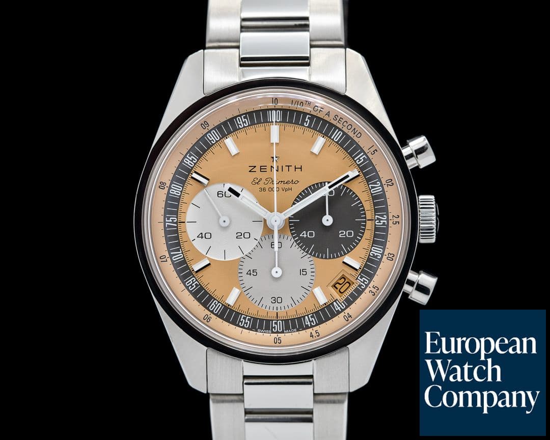 Image of Zenith El Primero Chronomaster Original "HODINKEE" Salmon Dial