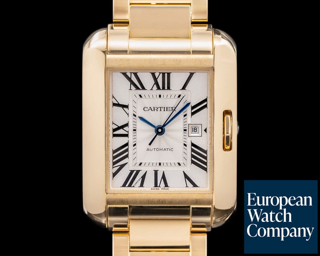Image of Cartier W5310018 Tank Anglaise XL Automatic 18k Yellow Gold