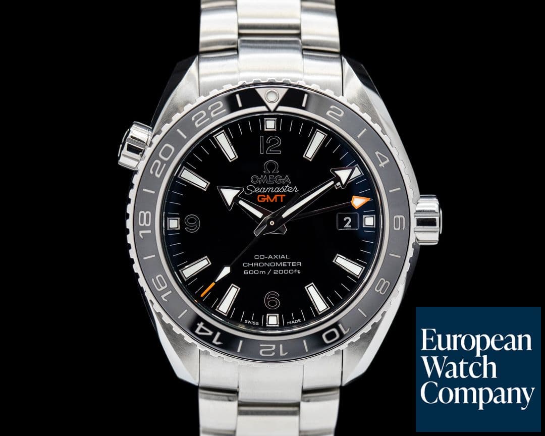 Image of Omega Seamaster Planet Ocean GMT 600M Co-Axial Black Dial