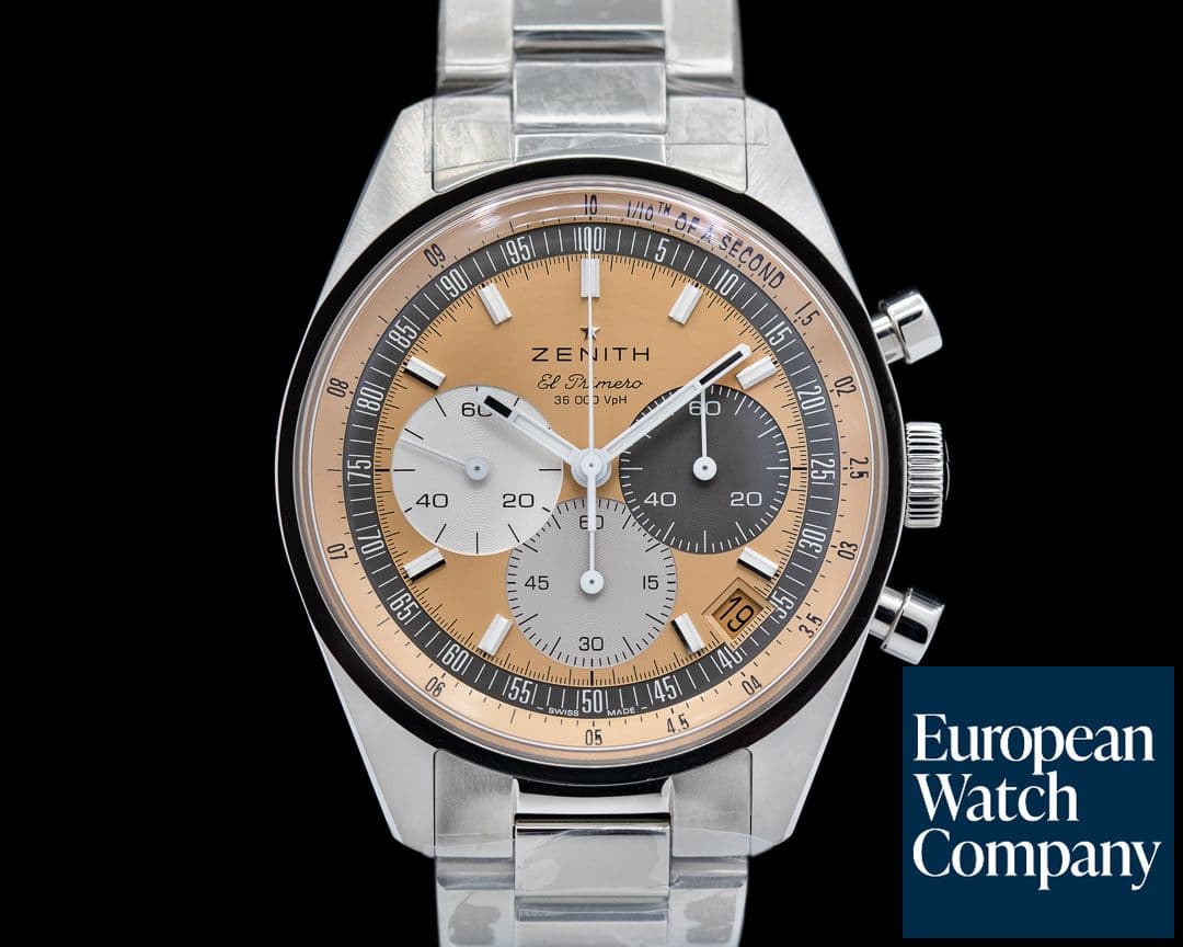 Image of Zenith El Primero Chronomaster Original "HODINKEE" Salmon Dial UNWORN