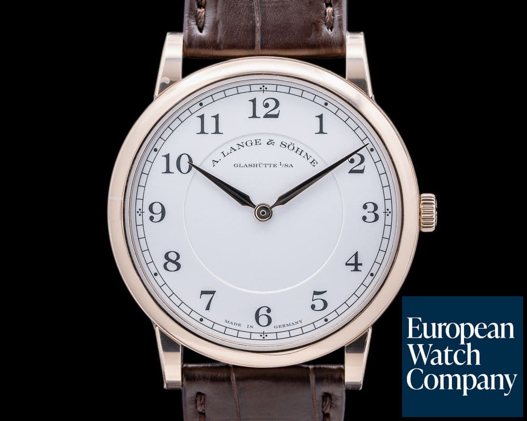 Image of A. Lange and Sohne 1815 Thin Homage to F.A. Lange Honey Gold LE RARE