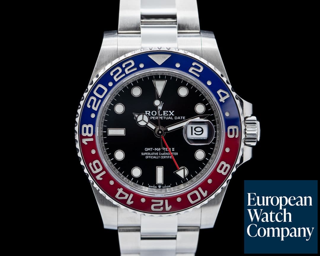 Image of Rolex GMT Master II Ceramic 126710BLRO "Pepsi" SS / Oyster 2021