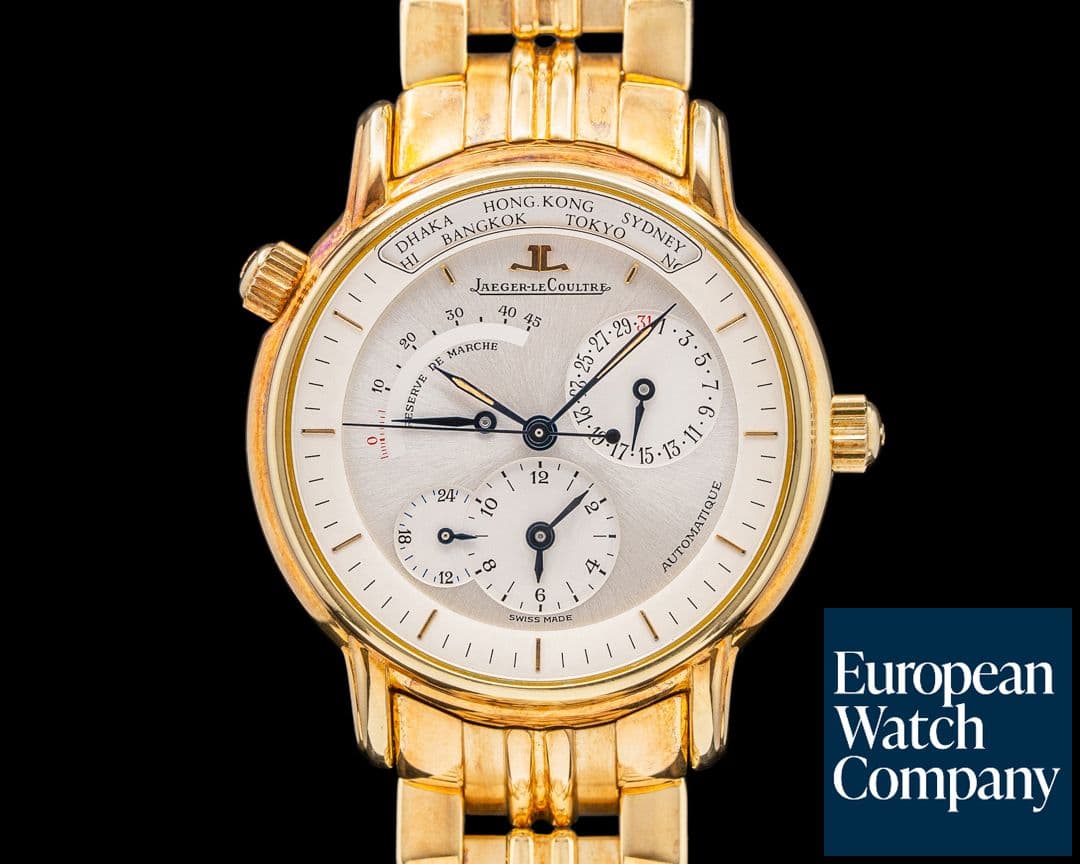 Image of Jaeger LeCoultre Master Geographic 18K Yellow Gold