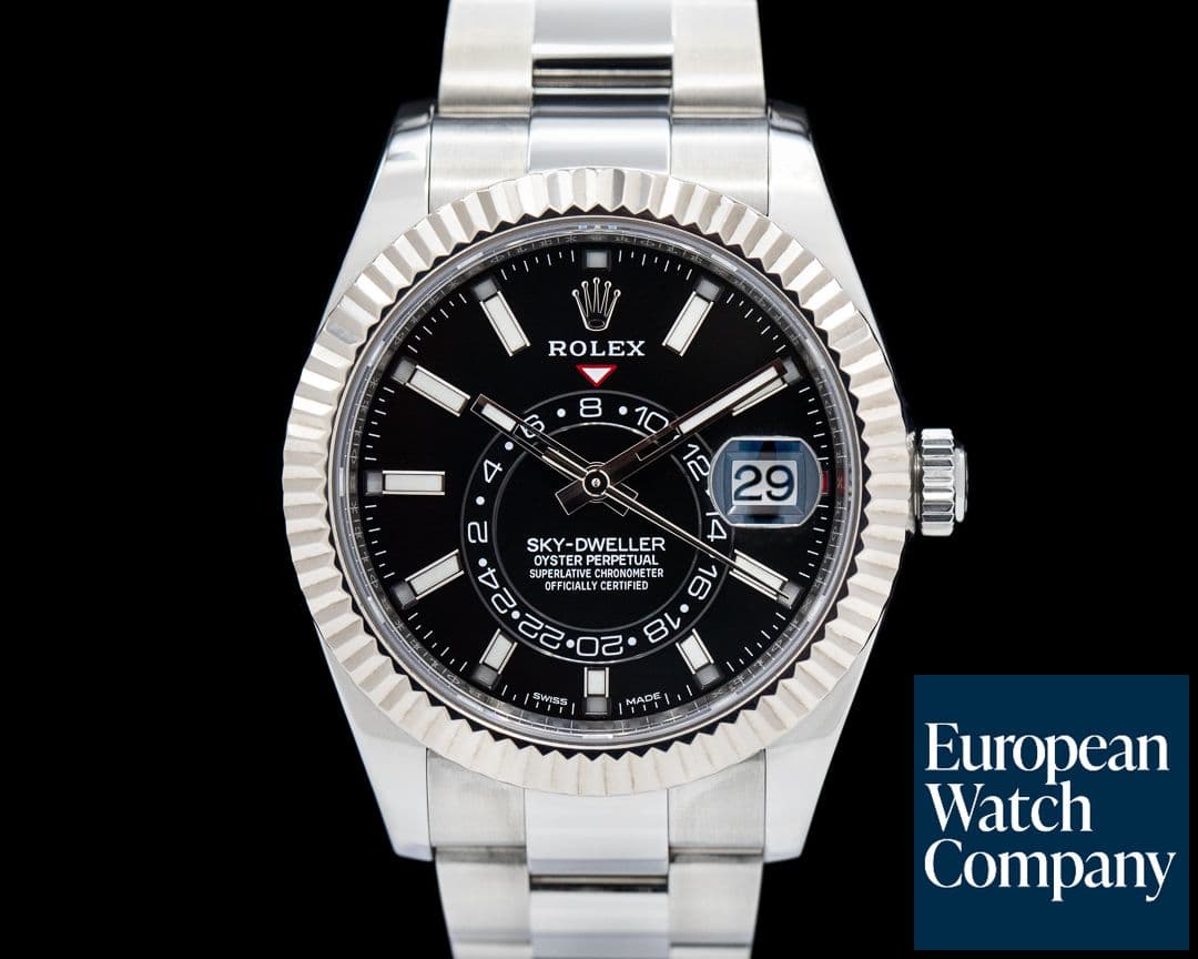 Image of Rolex Sky Dweller 326934 Steel Black Dial