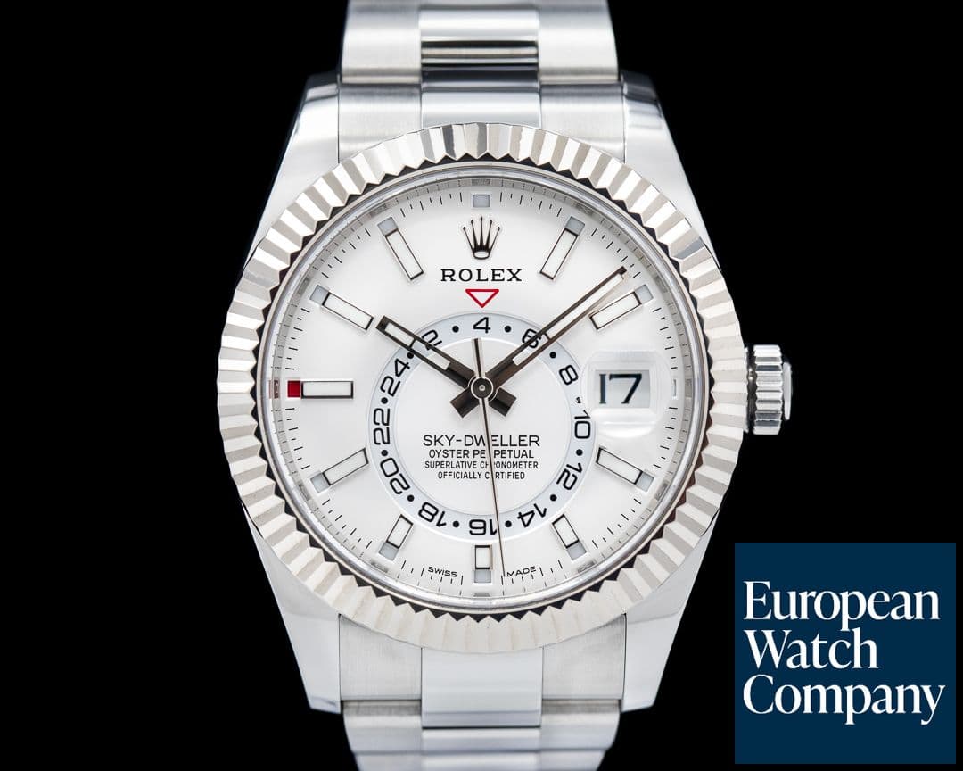 Image of Rolex Sky-Dweller 326934 Steel White Dial SS