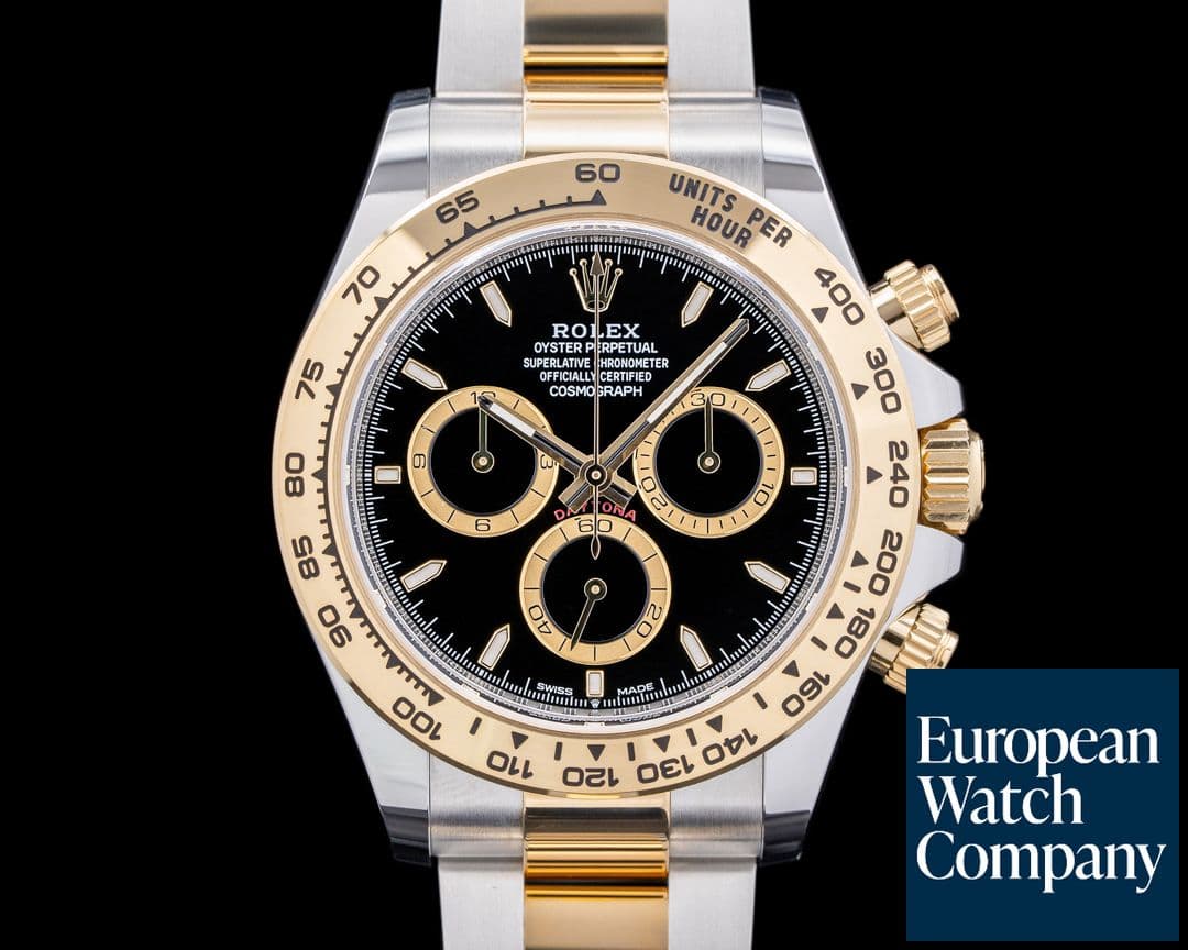 Image of Rolex Daytona Black Dial 18K / SS 2024 UNWORN