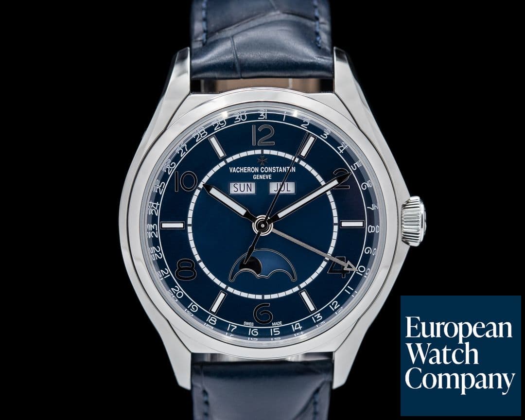 Image of Vacheron Constantin Fiftysix Complete Calendar SS Blue Dial