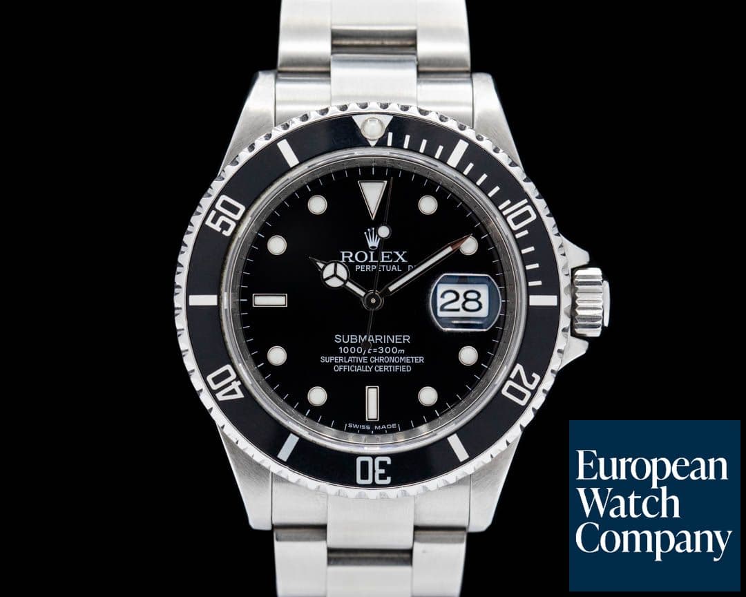 Image of Rolex Submariner Date 16610 SS
