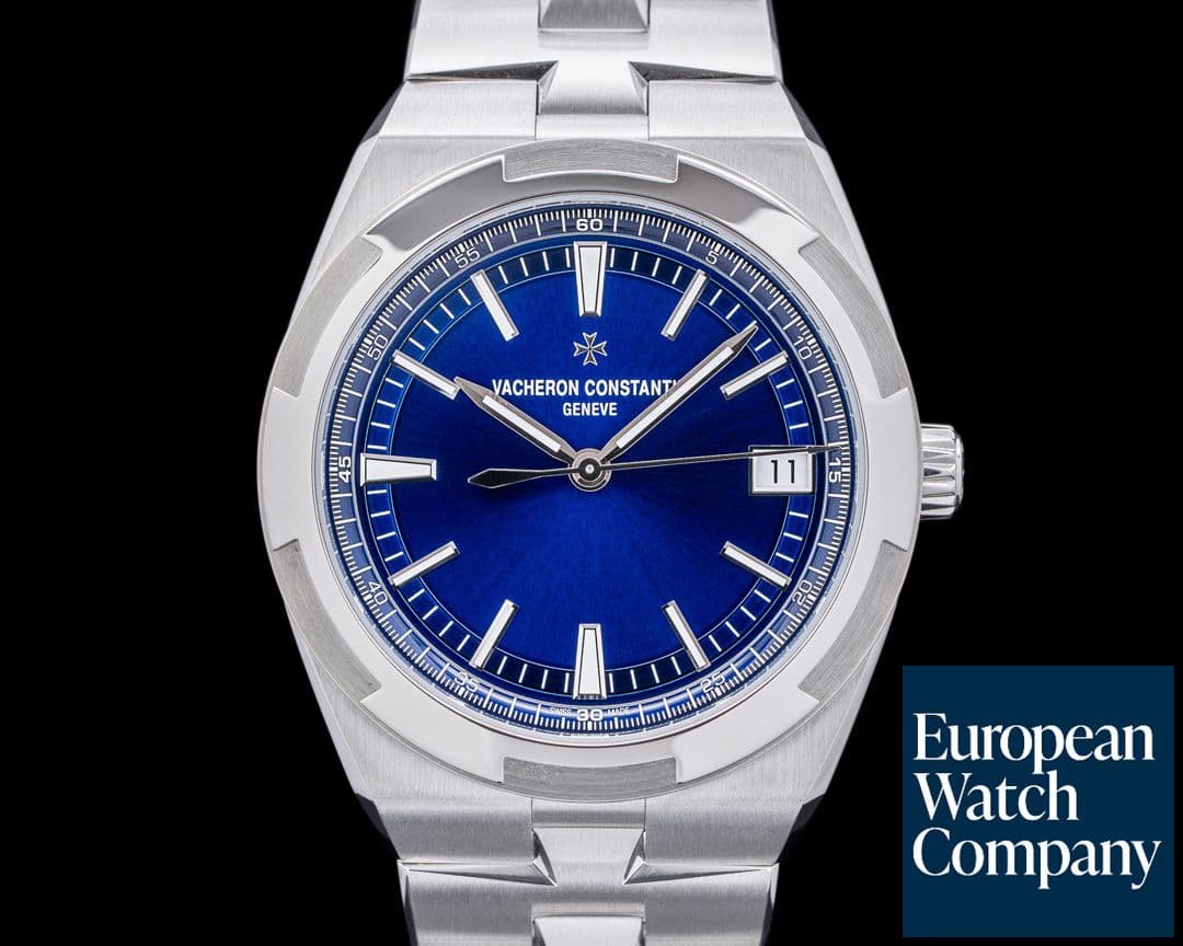 Image of Vacheron Constantin Overseas 4520V/210R Automatic 41mm Blue Dial SS NEW MODEL UNWORN