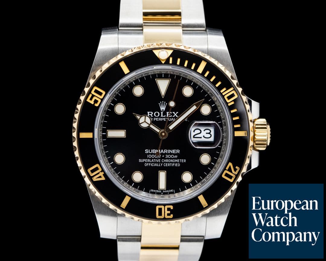 Image of Rolex Submariner 116613LN Ceramic Black Dial 18K / SS