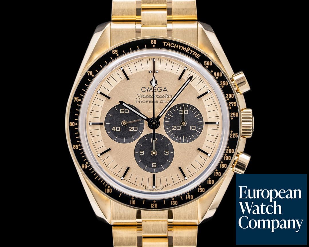 Image of Omega Speedmaster Moonwatch Professional Moonshine Gold