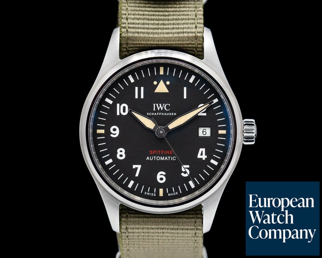 Image of IWC Pilot's Watch Automatic Spitfire SS / Textile Strap