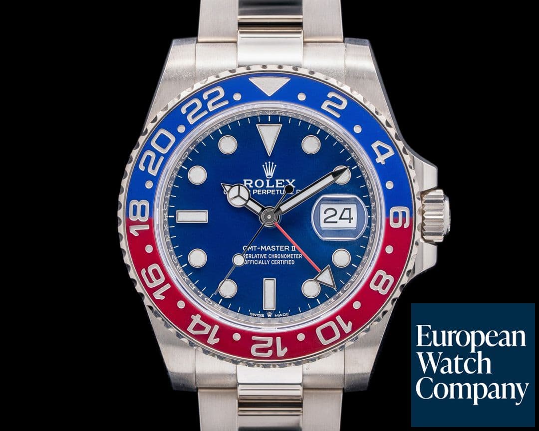 Image of Rolex GMT Master II 126719 Ceramic "Pepsi" 18k Blue Dial
