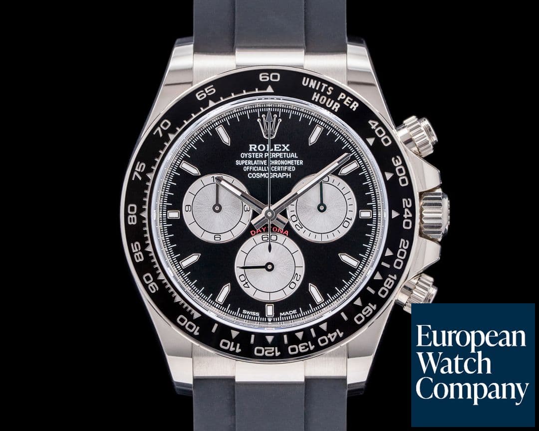 Image of Rolex Daytona 126519 18K White Gold Ceramic Oysterflex Black