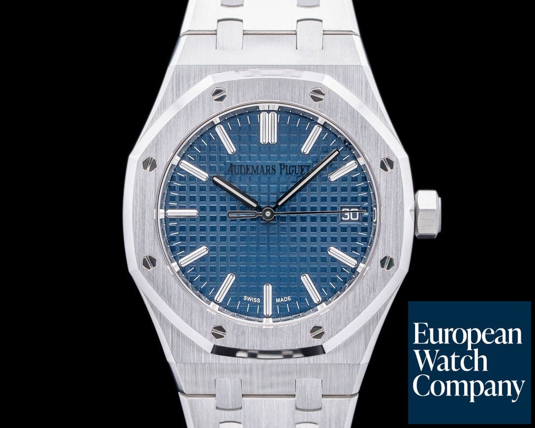 Image of Audemars Piguet Royal Oak 15550ST 37MM  Blue Dial SS