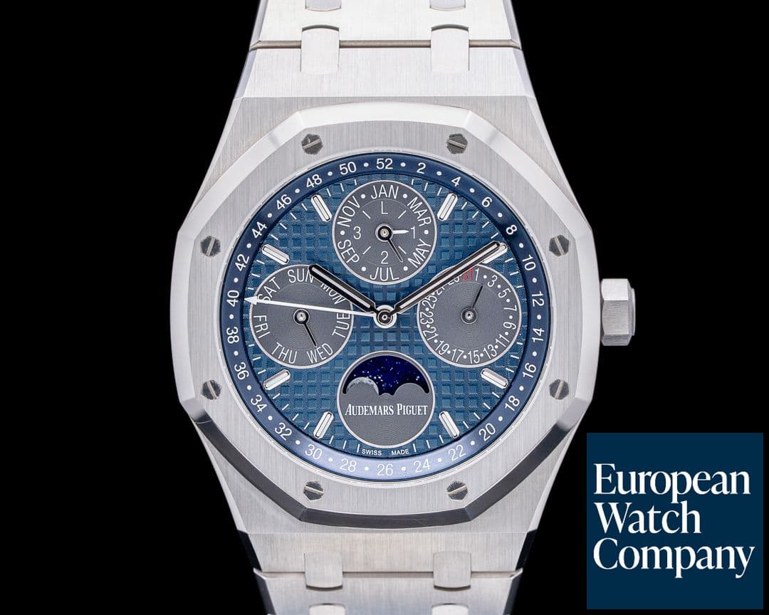 Image of Audemars Piguet Royal Oak 26574TI US EXCLUSIVE "Americas" Perpetual Calendar Titanium