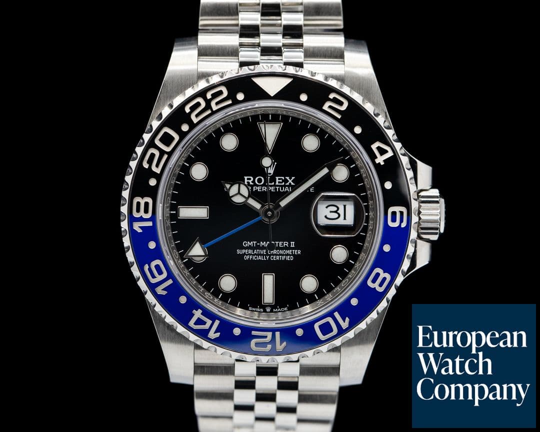 Image of Rolex GMT Master II 126710BLNR Ceramic "Batman" SS / Jubilee