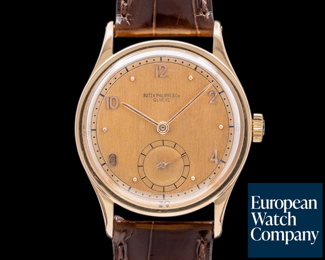 Image of Patek Philippe Vintage Calatrava 570 18K Rose c. 1943