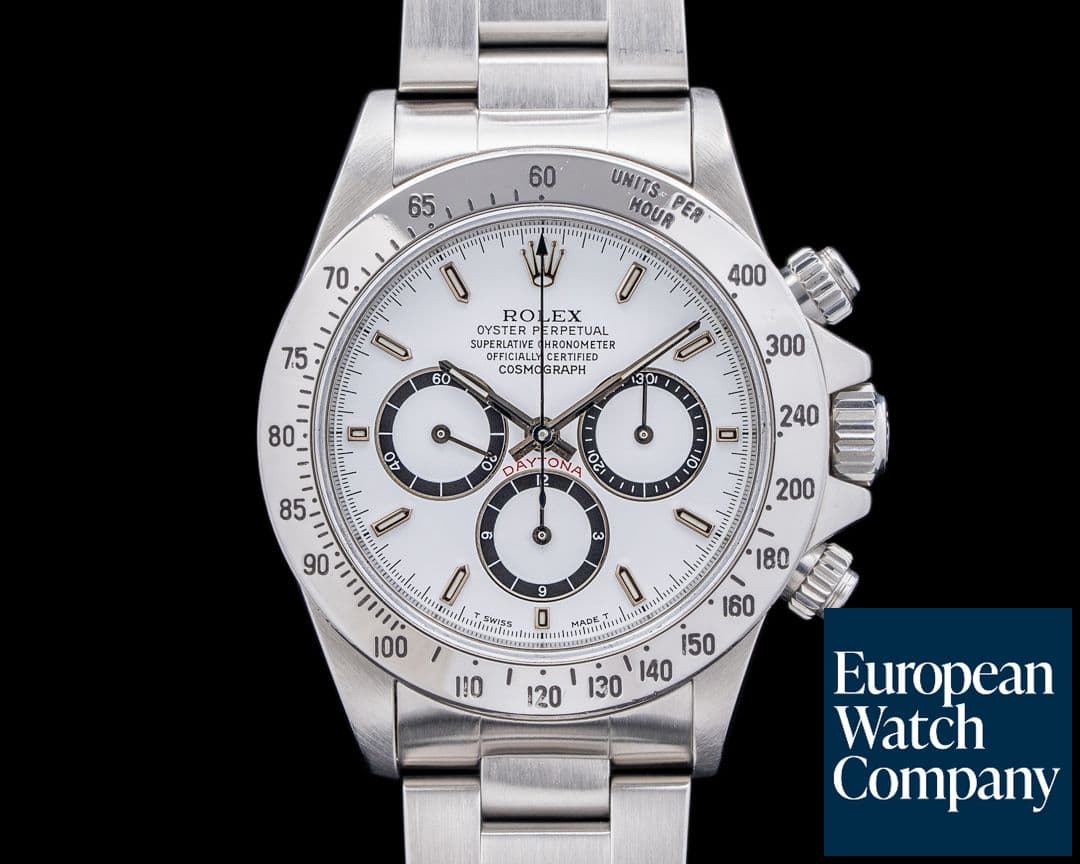 Image of Rolex Zenith Daytona 16520 White Dial SS c. 1991