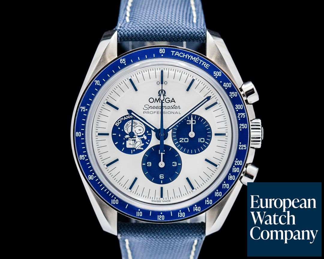 Image of Omega Speedmaster Silver Snoopy Award 50th Anniversary