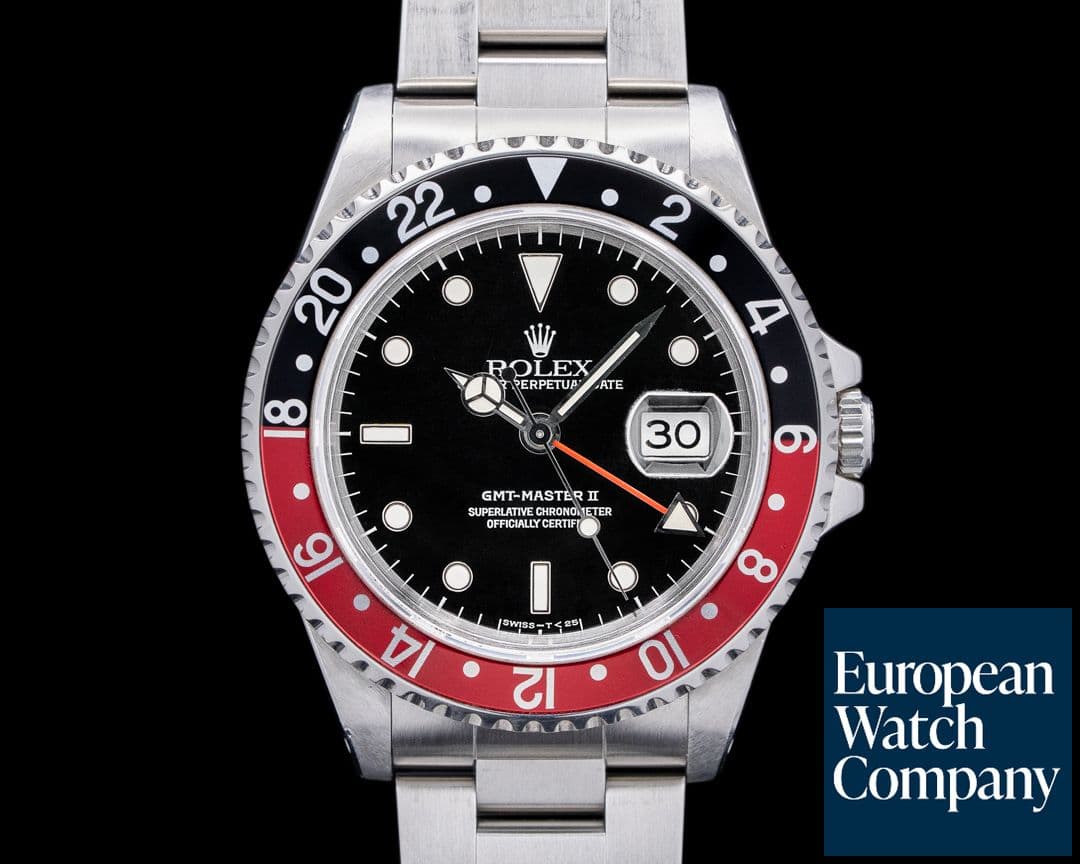 Image of Rolex GMT Master II 16710 SS Red / Black "Coke"