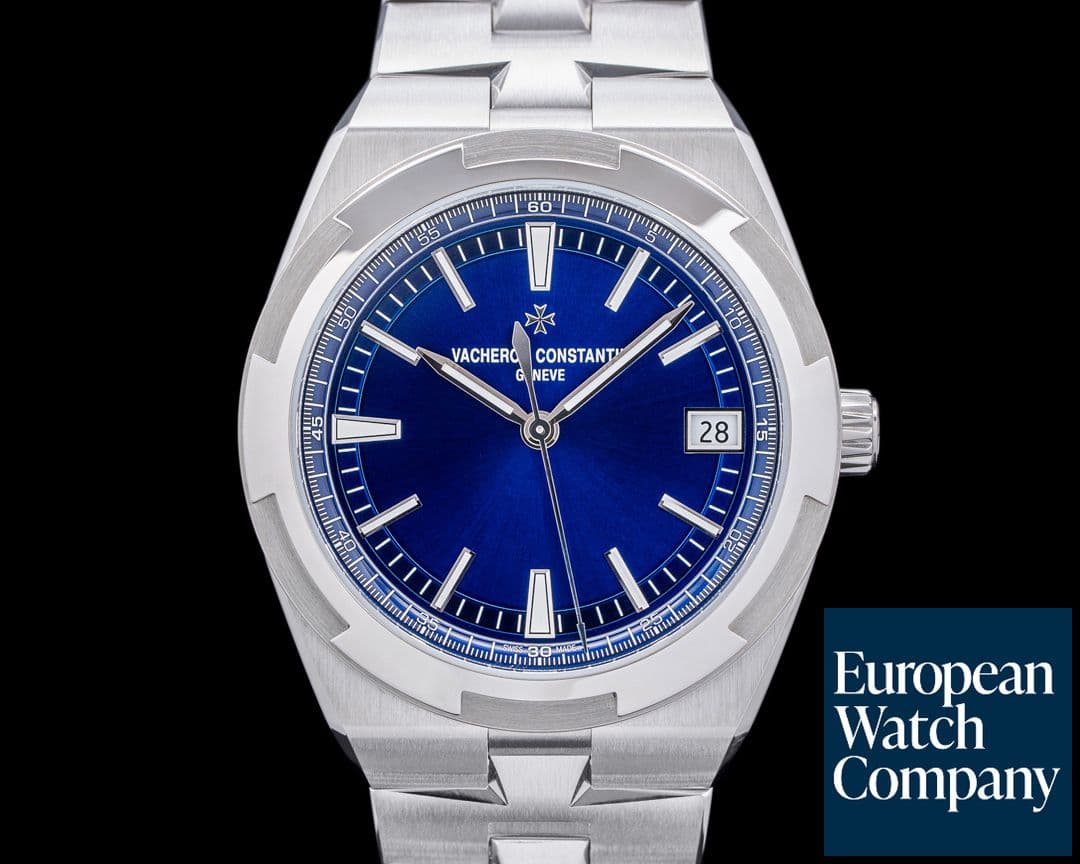 Image of Vacheron Constantin Overseas 4520V/210R Automatic 41mm Blue Dial SS NEW MODEL UNWORN