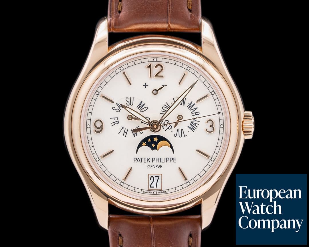 Image of Patek Philippe Annual Calendar 5146R 18K Rose Gold Porcelain Dial 39MM