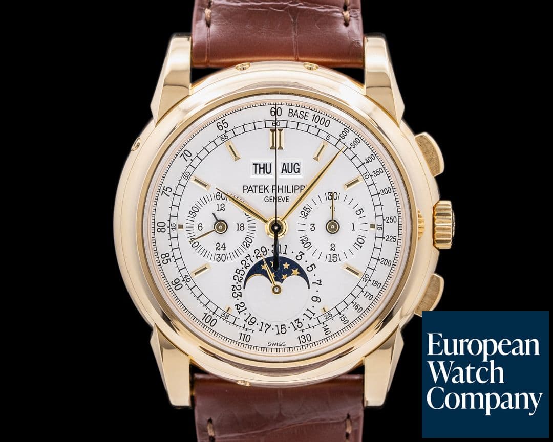 Image of Patek Philippe Perpetual Calendar 5970J Chronograph 18K Yellow Gold