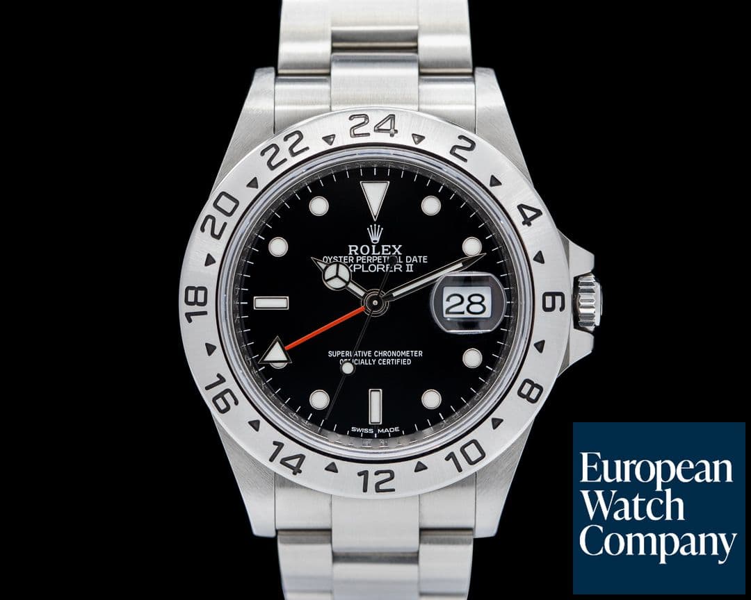 Image of Rolex Explorer II SS Black Dial 16570 CPO