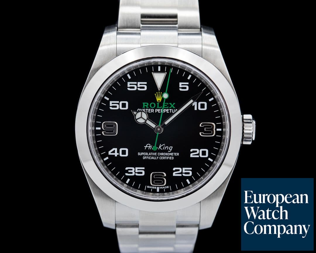 Image of Rolex Air King Black Dial SS