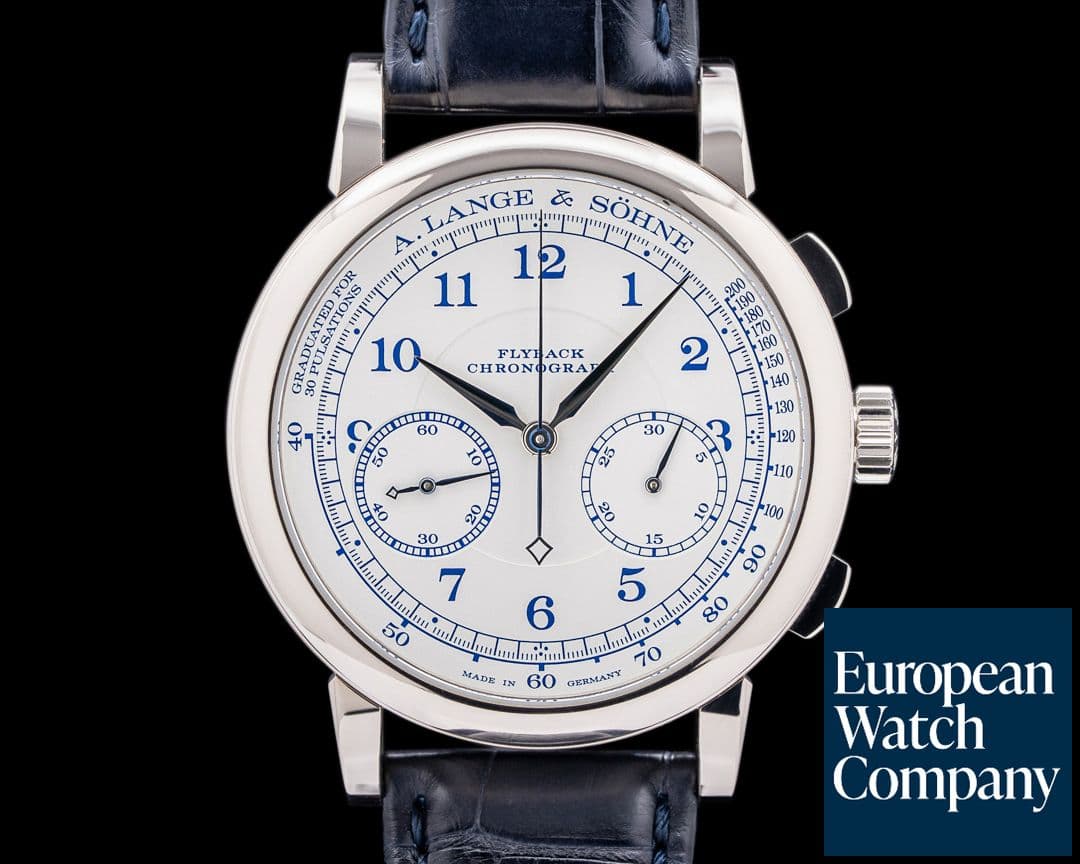 Image of A. Lange and Sohne 1815 Chronograph 414.026 18K White Gold BOUTIQUE