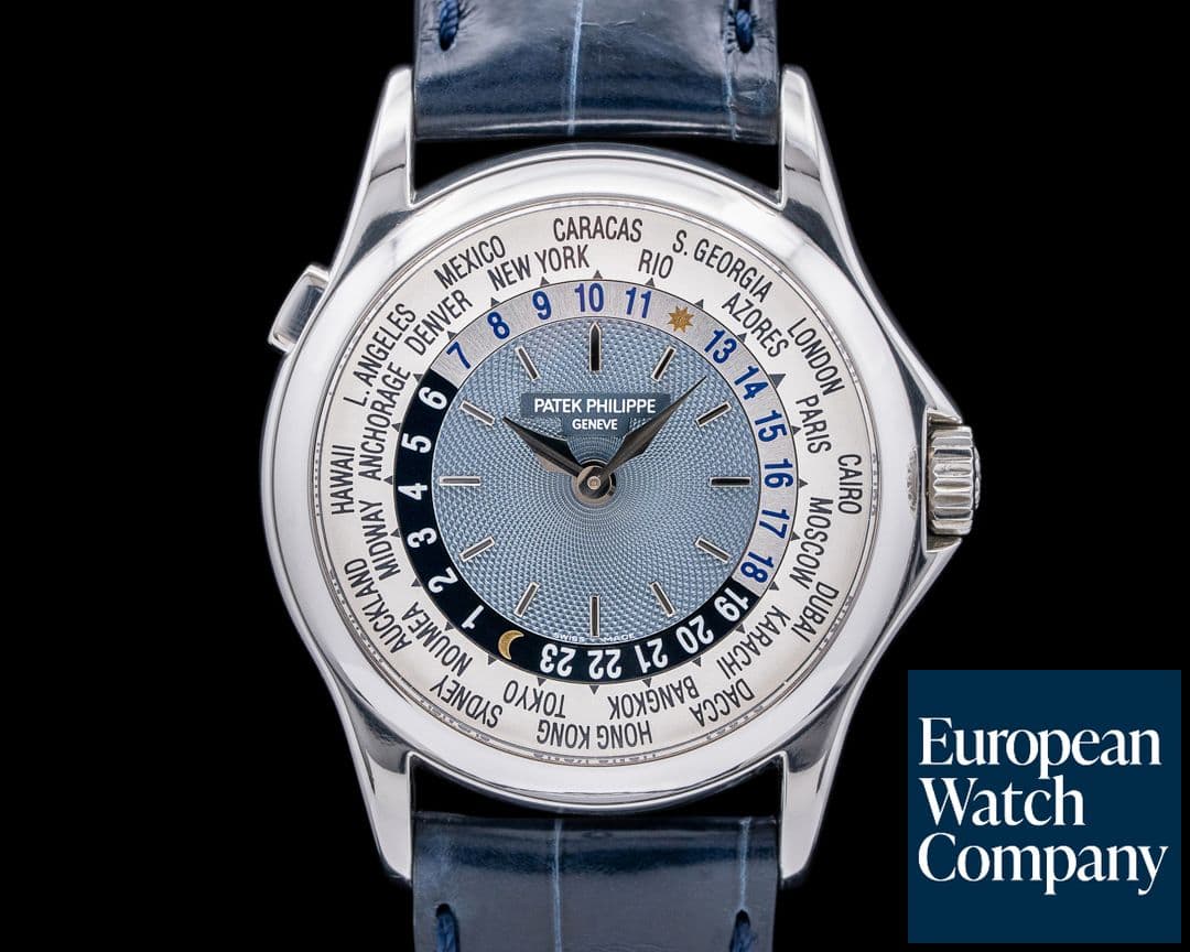 Image of Patek Philippe World Time Platinum 5110P FULL SET