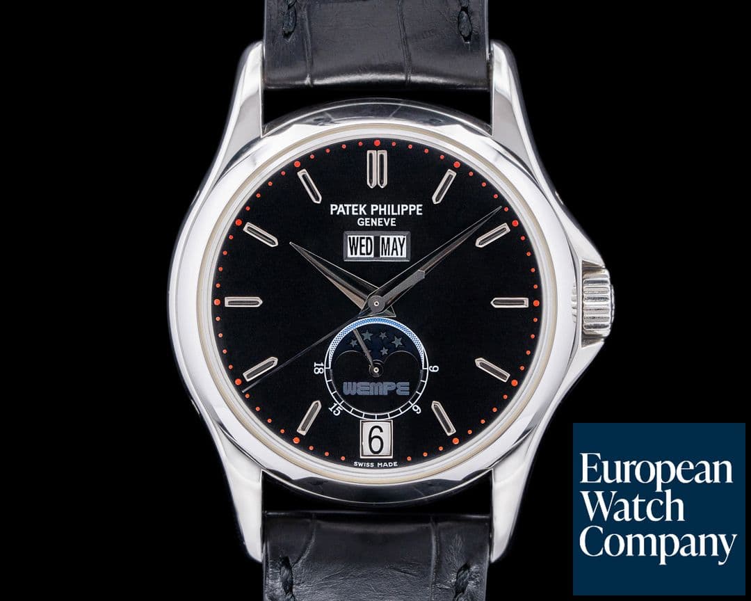 Image of Patek Philippe Annual Calendar 5125P "Wempe" Limited Platinum FULL SET