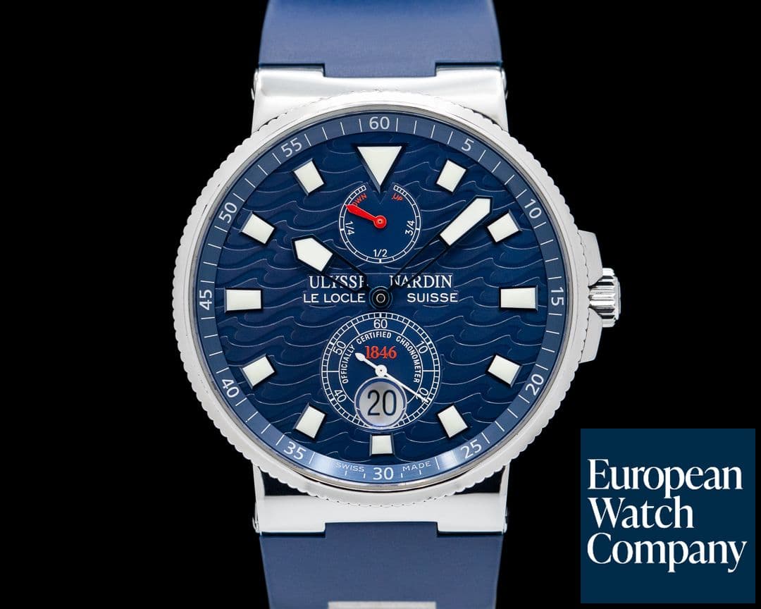 Image of Ulysse Nardin Maxi Marine Blue Wave Ltd