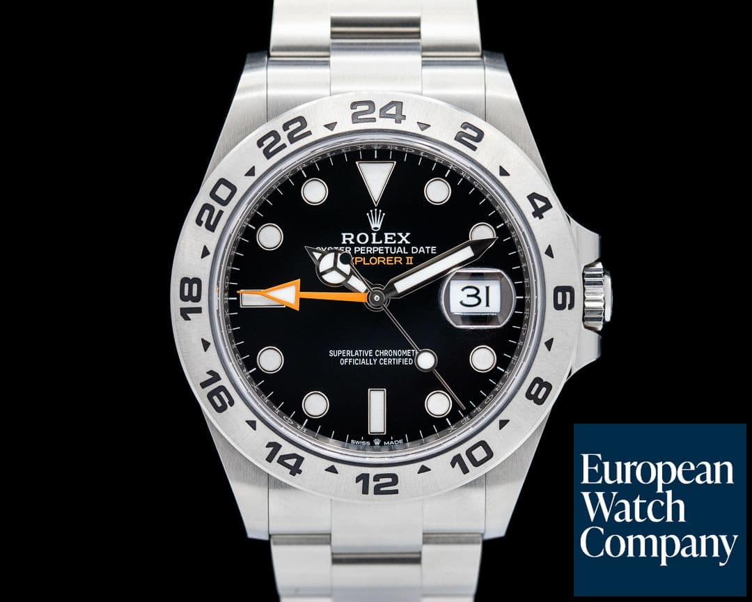 Image of Rolex Explorer II 226570 Black Dial SS